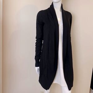 Guess Black Shawl Collar cardigan